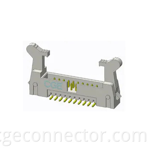 Double row SMT Vertical type Ejector Header Connector